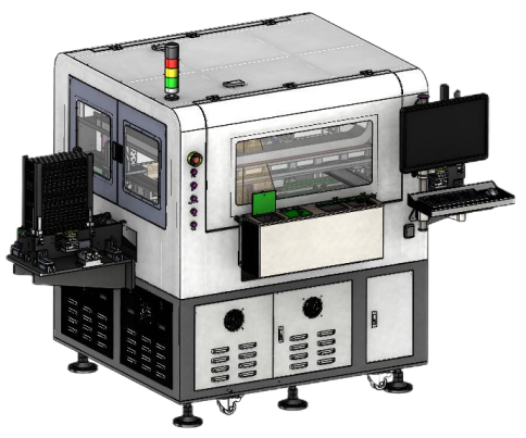 高速芯片微震擺料設備